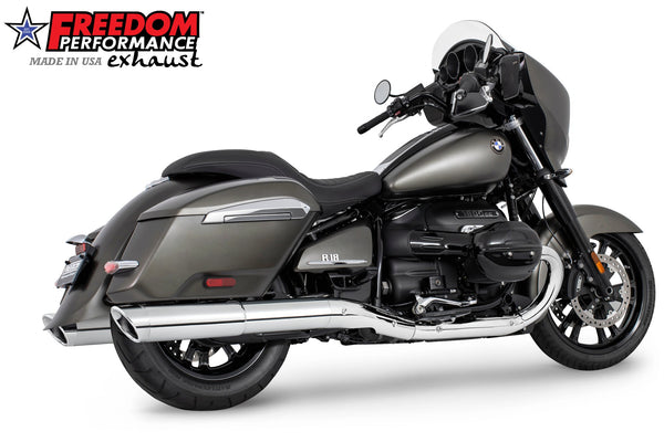 Freedom Performance BMW R 18 BAGGER B/TRANSCONTINENTAL/ROCTANE 2-STEP 4.5" EXTENDED SLIP-ONS ONLY! 2022-PRESENT BUNDLE