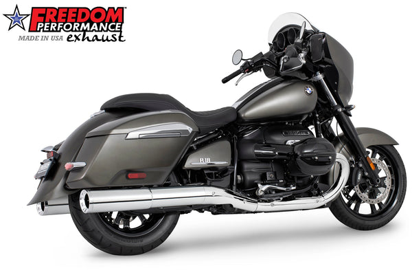 Freedom Performance BMW R 18 BAGGER B/TRANSCONTINENTAL/ROCTANE 2-STEP 4.5" EXTENDED SLIP-ONS ONLY! 2022-PRESENT BUNDLE