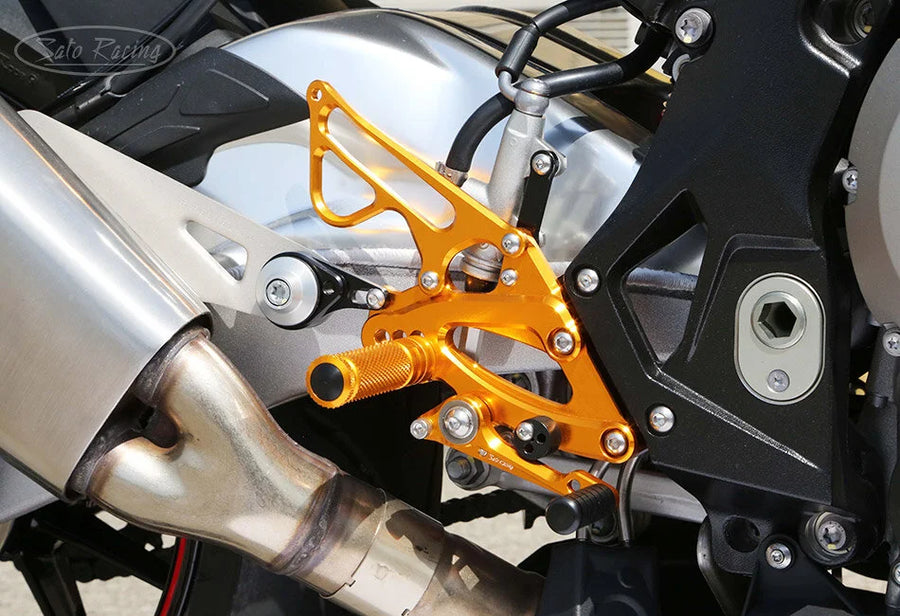 SATO RACING Rear Sets - BMW S1000RR 2015-16 - image 1