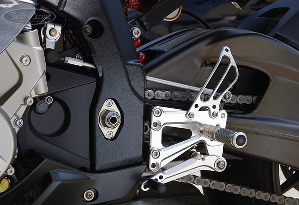 SATO RACING Rear Sets (v.2 design/  Forward/Up) - BMW S1000RR / HP4 2009-14 - image 3