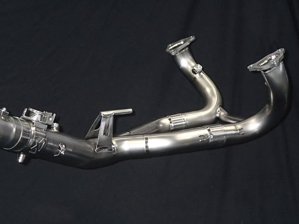 BMW R1250GS, R1250GSA Titanium Headers with OEM Valve Function.