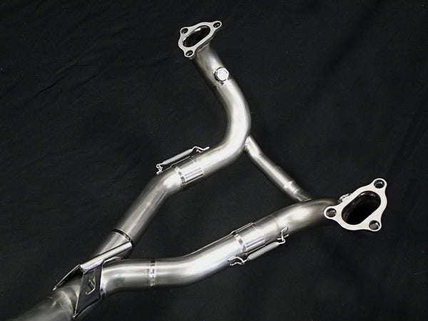 BMW R1250GS, R1250GSA Titanium Headers with OEM Valve Function.