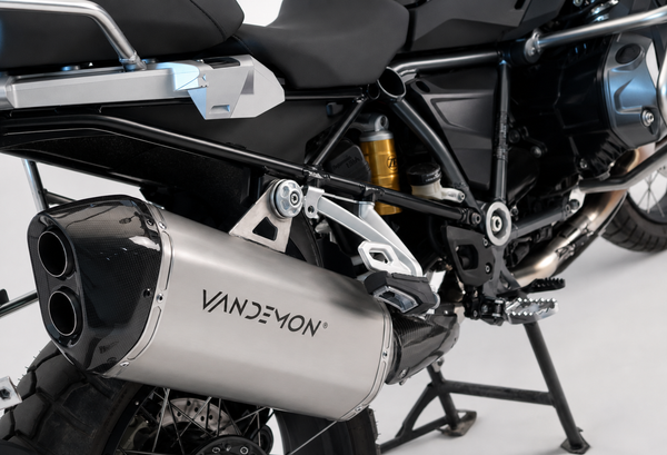 BMW R1200GS Adventure Vandemon Titanium Exhaust System 2014-18