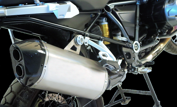 BMW R1250GS Adventure Vandemon Titanium Exhaust System No Valve 2019-23