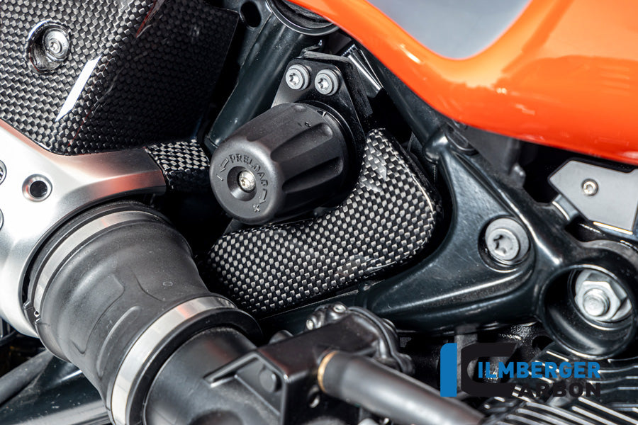 Ilmberger Carbon | Toolbox cover carbon glossy BMW R12 NineT 2024 — BMW R 12 NineT Carbon