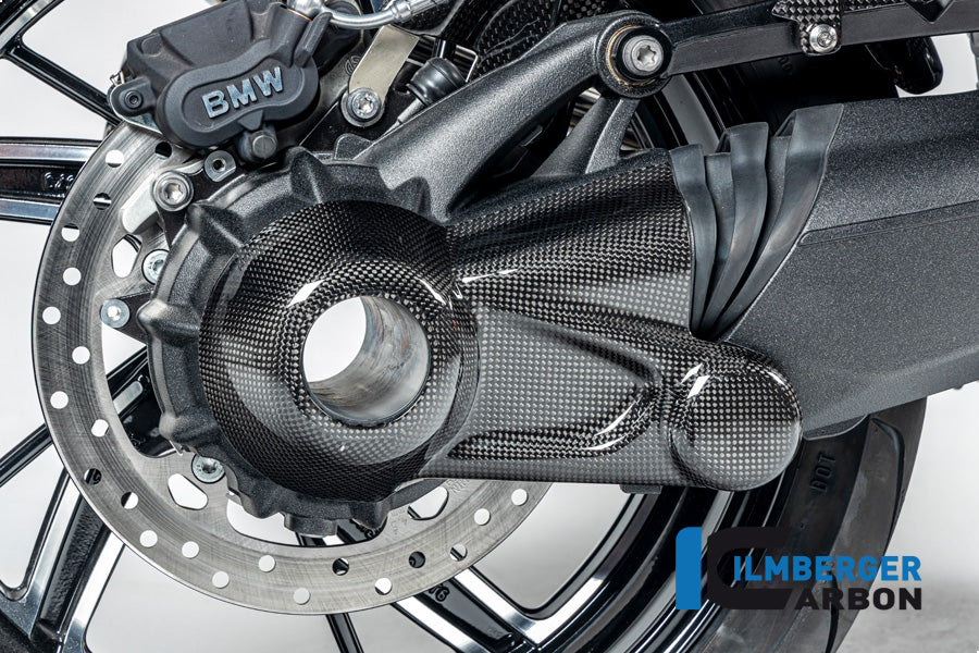 Ilmberger Carbon | Cardan shaft cover carbon glossy BMW R12 NineT 2024 — BMW R 12 NineT Carbon