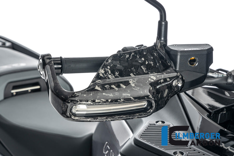 Ilmberger Carbon | Hand prot. high for blinker right BDC glossy BMW R 1300 GS from 2023 — BMW R 1300 ab2023 Carbon