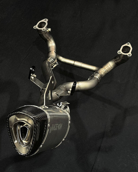 BMW R1300GS / GSA Titanium Exhaust System with OEM Valve Function 2023-2026