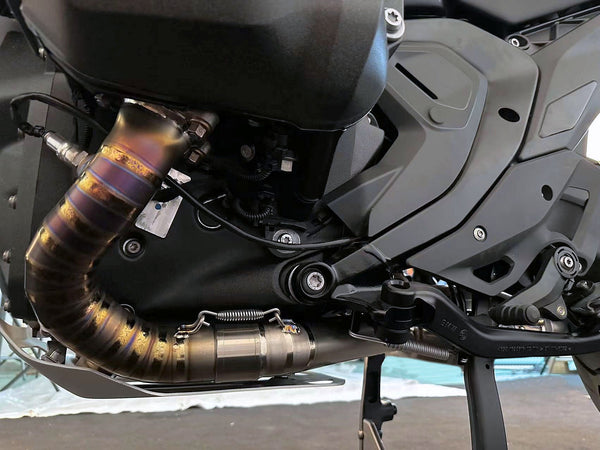 BMW R1300GS / GSA Titanium Exhaust System with OEM Valve Function 2023-2026