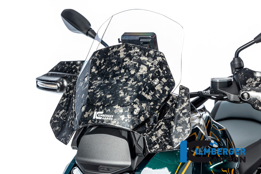 Ilmberger Carbon | Windprotector left BDC matt BMW R 1300 GS from 2023 — BMW R 1300 ab2023 Carbon