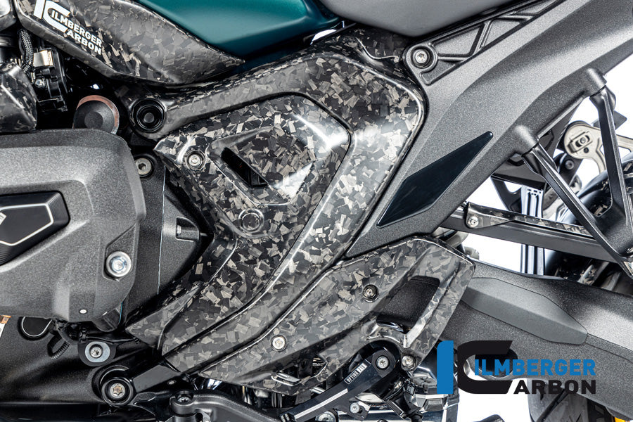Ilmberger Carbon | Frame cover left BDC matt BMW R 1300 GS from 2023 — BMW R 1300 ab2023 Carbon