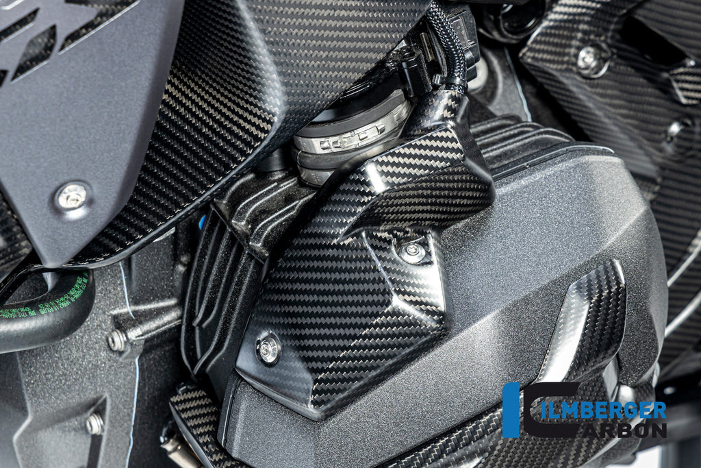 Ilmberger Carbon | Injector nozzle cover left matt BMW R 1300 GS from 2023 — BMW R 1300 ab2023 Carbon