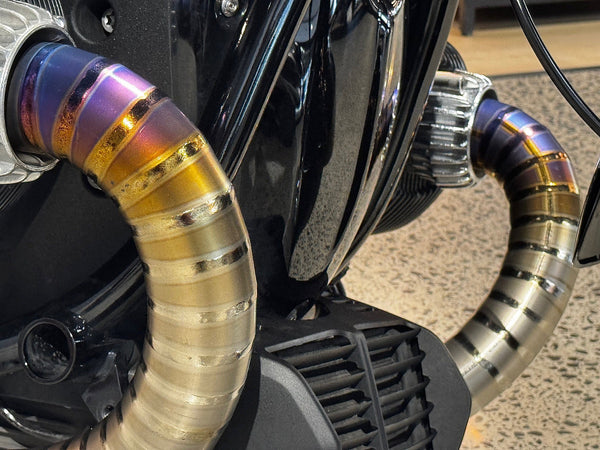 BMW R18 Classic Long Titanium Exhaust system 2020-2026