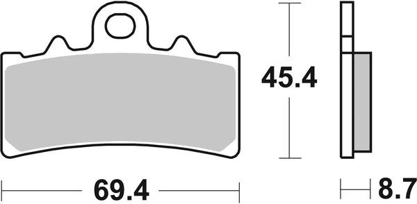 BREMBO 07GR18SA official technical drawing