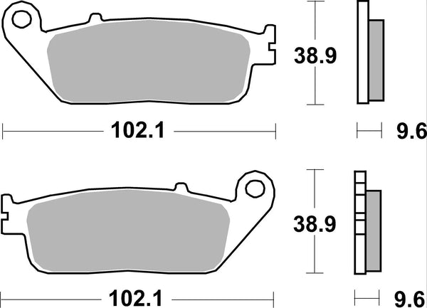 BREMBO 07HO4108 official technical drawing