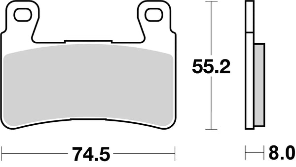 BREMBO 07HO45SR reference image
