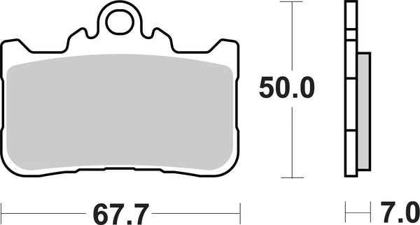 BREMBO 07HO72SA official technical drawing