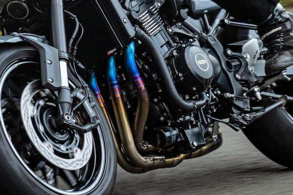 Kawasaki Z900RS Cafe Racer Vandemon Full Titanium Exhaust System 2018-25