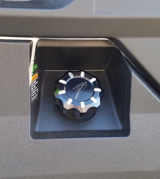 Graves Motorsports Kawasaki Teryx KRX 1000 Billet Machined Gas Cap - Black