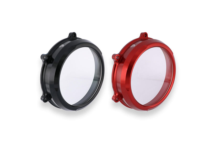 CNC RACING | Clear oil bath clutch cover Ducati Streetfighter V4