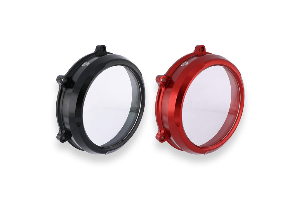CNC RACING | Clear oil bath clutch cover Ducati Panigale V4
