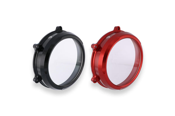 CNC RACING | Clear oil bath clutch cover Ducati Panigale V4