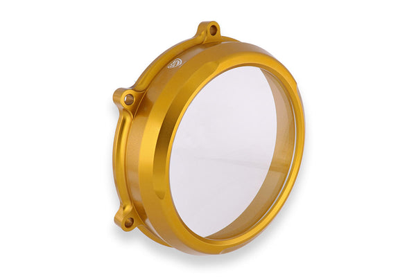 CNC RACING | Clear oil bath clutch cover Ducati Panigale V4