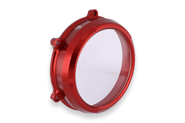 CNC RACING | Clear oil bath clutch cover Ducati Panigale V4
