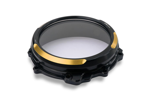 CNC RACING | Clear clutch cover MV Agusta - hydraulic control - Bicolor