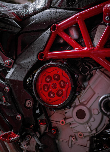 CNC RACING | Clear clutch cover MV Agusta- hydraulic control