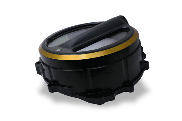 CNC RACING | Clear clutch cover MV Agusta - cable control - Bicolor Edition