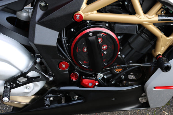 CNC RACING | Slipper Clutch pressure plate MV Agusta  with bearing - Bicolor
