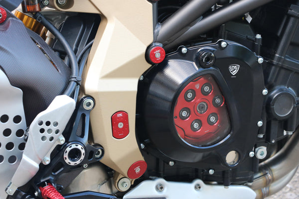 CNC RACING | Clear clutch cover Mv Agusta 4 cylinders