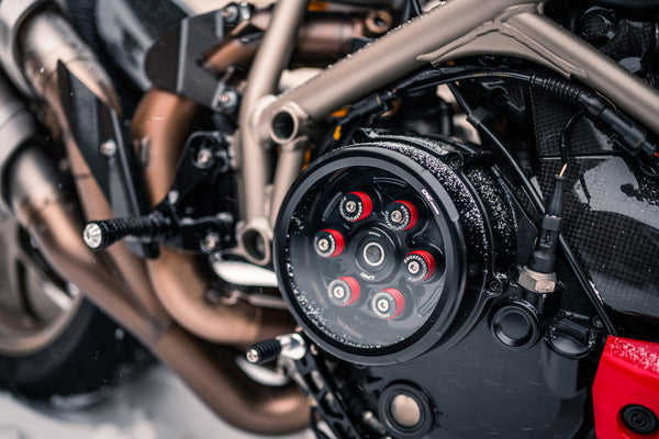 CNC RACING | Clear cover Ducati dry clutch