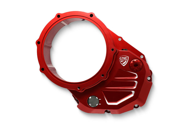 CNC RACING | Clear cover oil bath clutch Ducati - only body