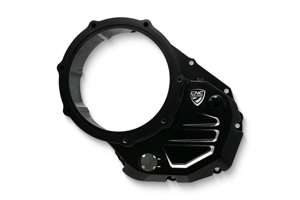 CNC RACING | Clear cover oil bath clutch Ducati - only body
