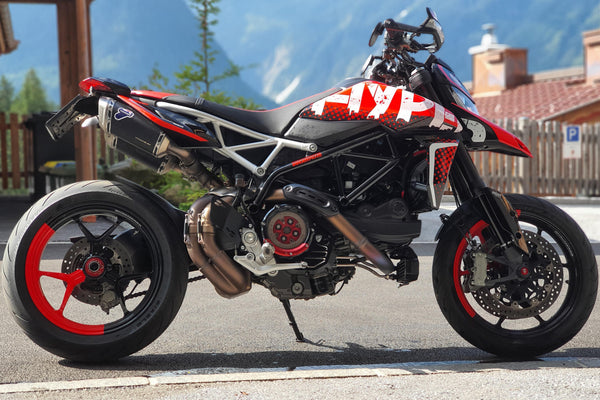 CNC RACING | Protection for clear cover oil bath clutch Ducati
