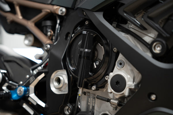 CNC RACING | Clear clutch cover BMW - cable control