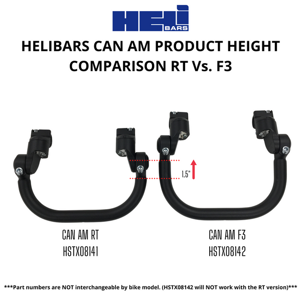 HeliBars 2015-2022 Can Am F3 Horizon HSTX handlebars