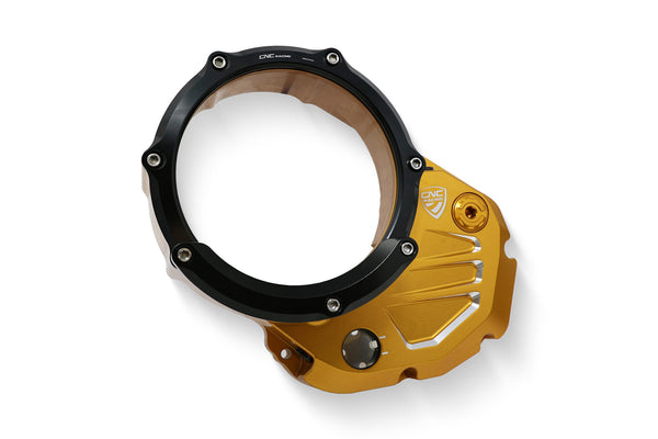 CNC RACING | Protection for clear cover oil bath clutch Ducati