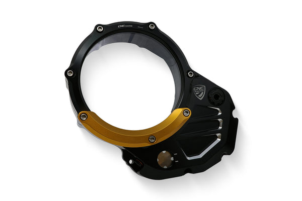 CNC RACING | Protection for clear cover oil bath clutch Ducati