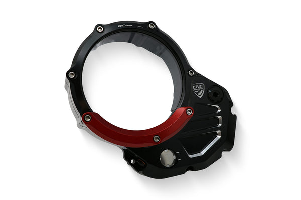 CNC RACING | Protection for clear cover oil bath clutch Ducati