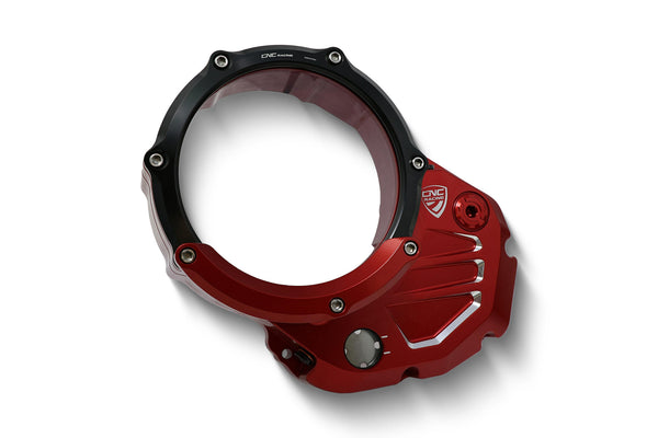 CNC RACING | Protection for clear cover oil bath clutch Ducati