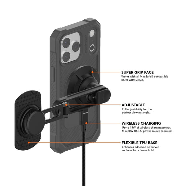 ROKFORM Car Screen Phone Mount Charger
