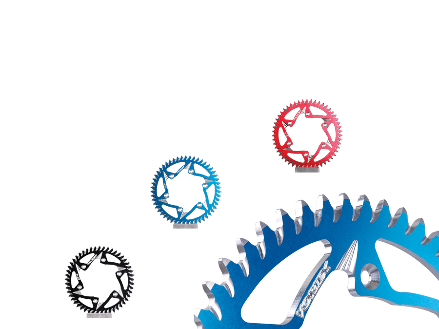 Vortex 840A Rear Sprocket — Cat5 Aluminum Orange