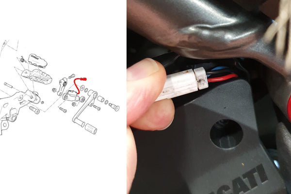 CNC RACING | Ducati QS quickshift reverse shift cable