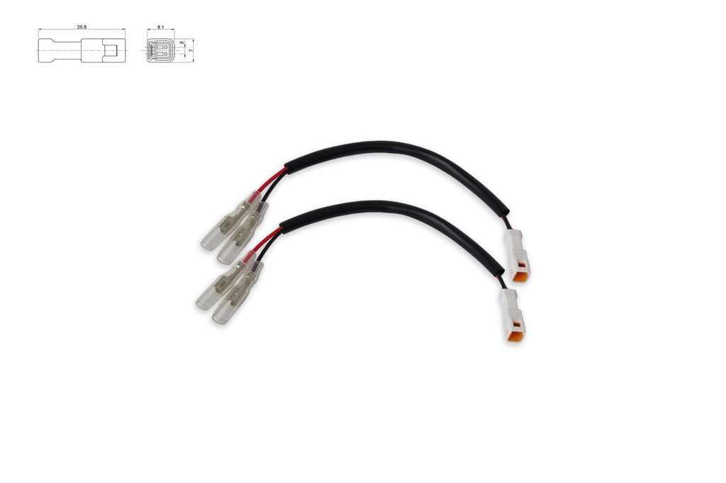 CNC RACING | Indicators Cable Kit plugs for Ducati