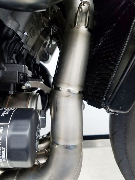 Graves Motorsports Honda CBR1000rr Full Titanium Exhaust System - Carbon Silencer