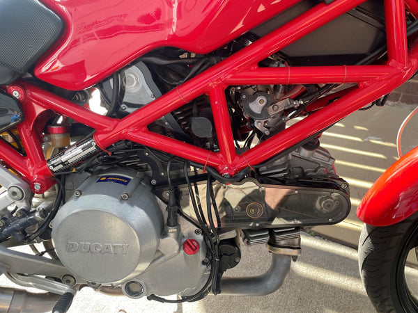 CNC RACING | Trasparent timing belt cover for Ducati