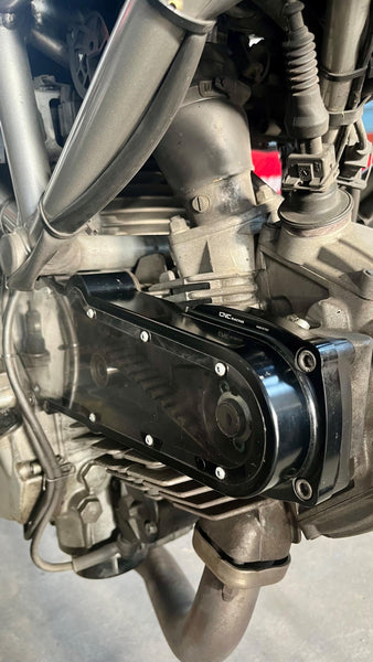 CNC RACING | Trasparent timing belt cover for Ducati